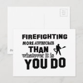 あなたが素晴らしする以上に激しく戦う ポストカード (正面/裏面)