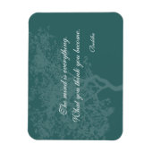 あなたが考え引用文になるもの – 仏磁石 マグネット (縦)