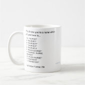 あなたが聞くすべて時ナースが…あなたはあることを知っています コーヒーマグカップ (左)