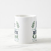 あなたが背負えないものを彼が背負う 每日の聖句の引用 コーヒーマグカップ (中央)