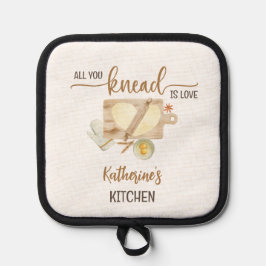 あなたが膝をついているすべては愛のブライダルシャワー 鍋敷き