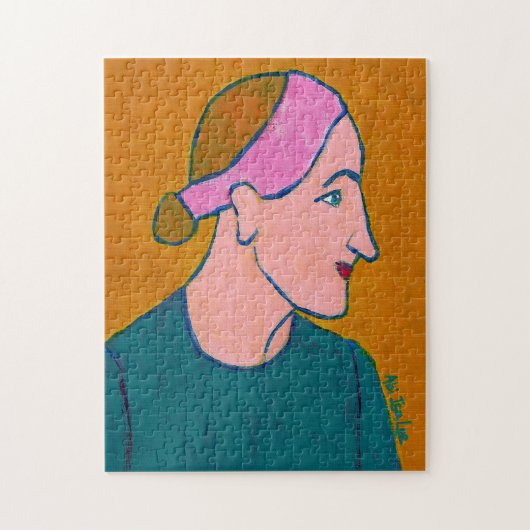 あなたが自由な場所に感じ属している – ファインアート ジグソーパズル (縦)