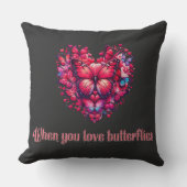 あなたが蝶を愛するとき クッション (正面)