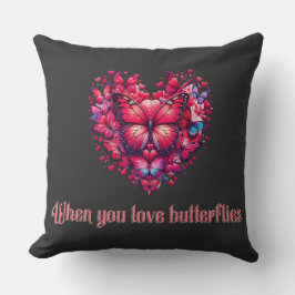 あなたが蝶を愛するとき クッション
