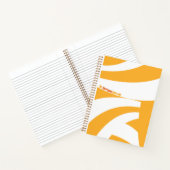 あなたが行く場所は！ オレンジの渦 ノートブック (内部)