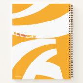 あなたが行く場所は！ オレンジの渦 ノートブック (裏面)