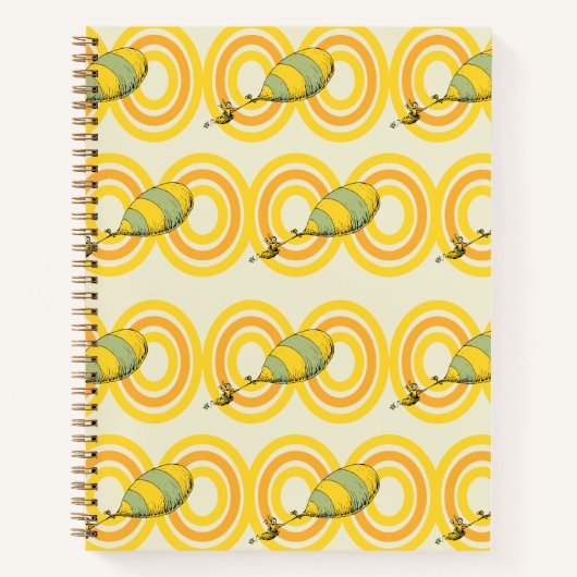 あなたが行く場所 | オレンジ柄 ノートブック (正面)