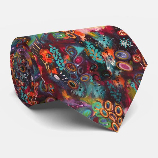 あなたが見つける最も美しく、最もユニークな芸術のタイ ネクタイ (ロール)