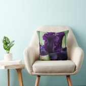 あなたが触れなければならないアイリスが付いている枕 クッション (椅子)