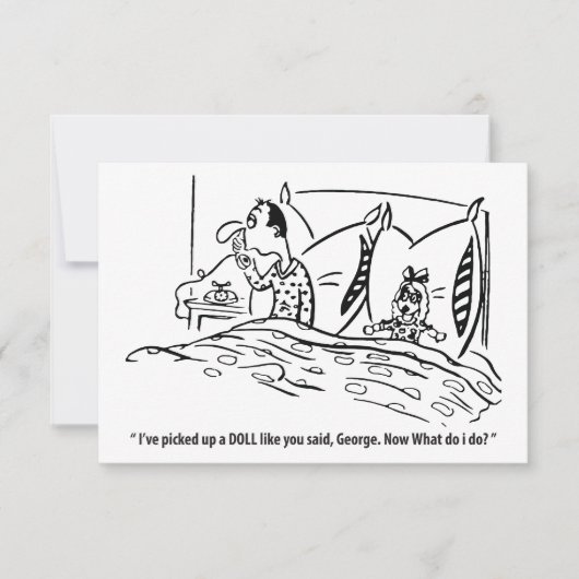 あなたが言ったように人形を拾った、面白い セーブザデート (正面)