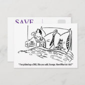 あなたが言ったように人形を拾った、面白い セーブザデート (正面/裏面)