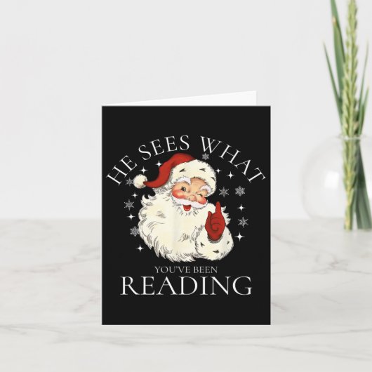 あなたが読んだものを見ている カード (正面)