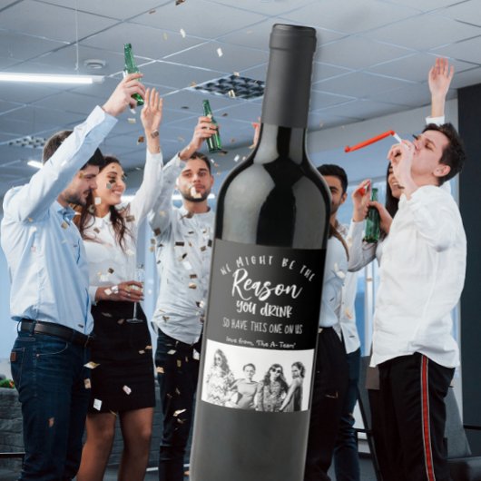 あなたが酒を飲む理由のワインラベル ワインラベル