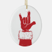 あなたが飾るサンタ愛 セラミックオーナメント (右)