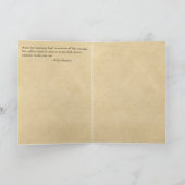 "あなたが"卒業を言われたすべてを再検査して下さい カード (内部)