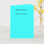 あなたが…愛するTherapyAの物理的な場所 カード (黄色い花)