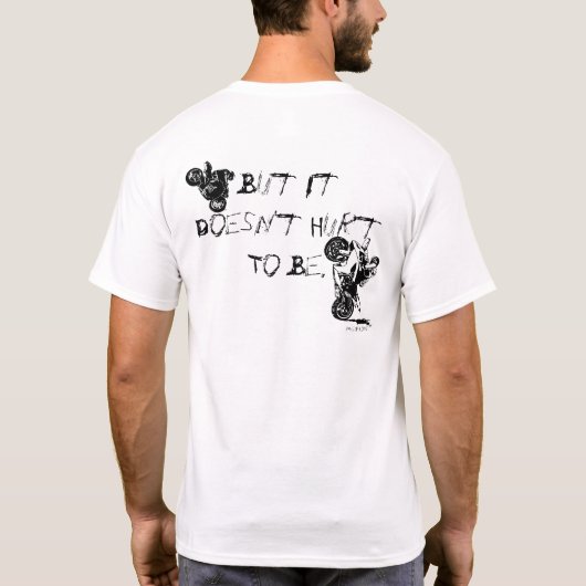 あなたが…持っていないhanderを立てないで下さい tシャツ (裏面)