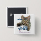 あなたが…言ったFunyハハの希望 正方形ボタン 缶バッジ (正面&裏面)