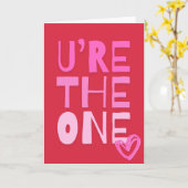 あなたこそが特別な人 カード (黄色い花)