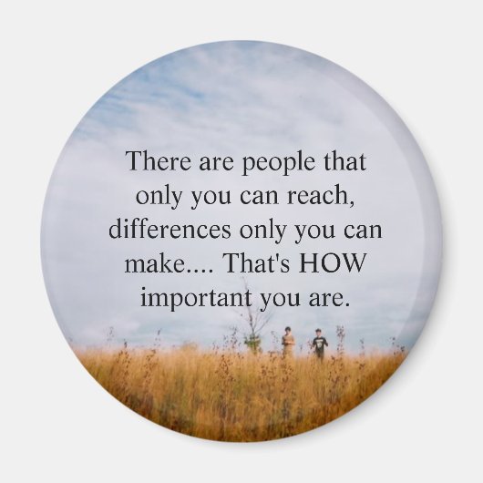 あなたしかできない人が… マグネット (正面)