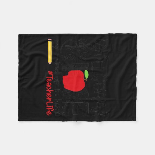 あなたたちがいると私はここで正気を失うことになりそうよ、先生Ｍ フリースブランケット (正面(横))