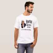 あなたたちが私たちをこんな目に遭わせた Tシャツ (正面フル)