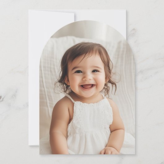 あなたたちに私たちの子どもの名付け親になってくれますか?記念写真のプレゼントプラン 招待状 (正面)