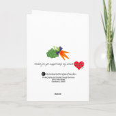 あなたたちはぴったりなのね。まるで豆とニンジンみたいに カード (裏面)