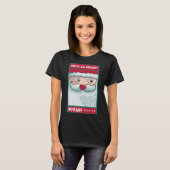 あなたたちはみんな悪い子 ローマ風 おもしろサンタ ビブリークリスマス Tシャツ (正面フル)