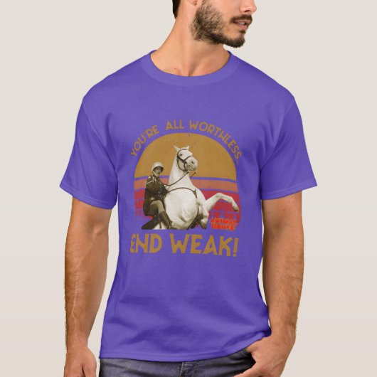 あなたたちは全員ダメなやつらだ アニマルハウス Tシャツ (正面)