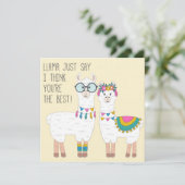 あなたたちは最高のラマだ シーズンカード (スタンド正面)