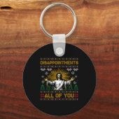 あなたたち全員がっかり イエス クリスマス 醜いスウェ キーホルダー (正面)