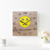 あなただけで スクエア壁時計 (ホーム)