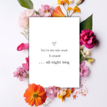 あなただけのおやつ ユニークで面白いバレンタインカード