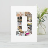 あなただけのアルファベットD写真コラージュをデザインしよう シーズンカード (スタンド正面)