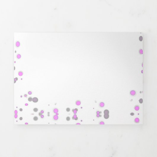 あなただけのオリジナルを作成する 三つ折り招待状 (カバー)