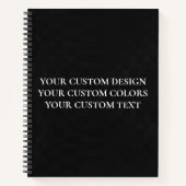 あなただけのオリジナルを作成 ノートブック (正面)