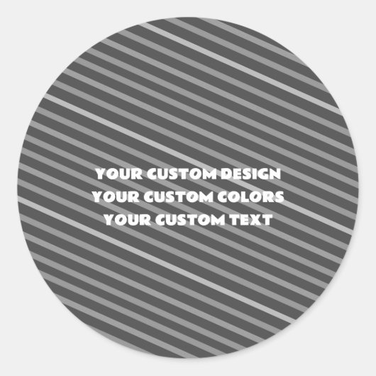 あなただけのオリジナルを作成 ラウンドシール (正面)