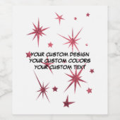 あなただけのオリジナルを作成 ワインラベル (シングルラベル)