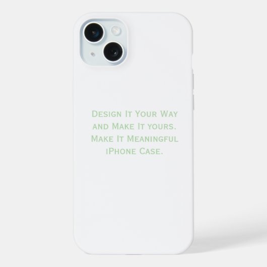あなただけのオリジナルを iPhoneケース (裏面)