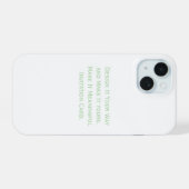 あなただけのオリジナルを iPhone 15ケース (裏面横)