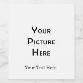あなただけのオリジナルテンプレート写真デザインを作成 ワインラベル (シングルラベル)