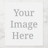 あなただけのオリジナル商品を作成 ワインラベル (シングルラベル)