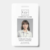 あなただけのオリジナル社員バッジを作成 バッジ (正面)