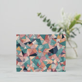 あなただけのオリジナル 4.25" x 5.6" ホイル招待状を作成 箔招待状ポストカード (立ち正面)