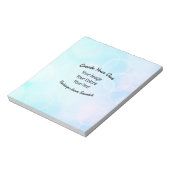 あなただけのカスタムデザイン/ロゴを作成 ノートパッド (回転)