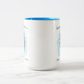 あなただけのカワウソのペアグッズ ツートーンマグカップ (中央)