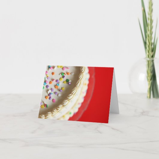 あなただけのケーキ カード (正面)