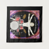 あなただけのステージ幕をバンドのために！ タペストリー (正面(横))