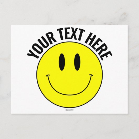 あなただけのスマイリー・スマイル・ポストカードを作ろう ポストカード (正面)